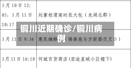 铜川近期确诊/铜川病例