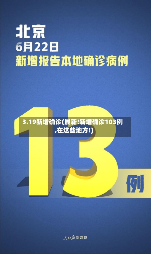 3.19新增确诊(最新!新增确诊103例,在这些地方!)-第2张图片