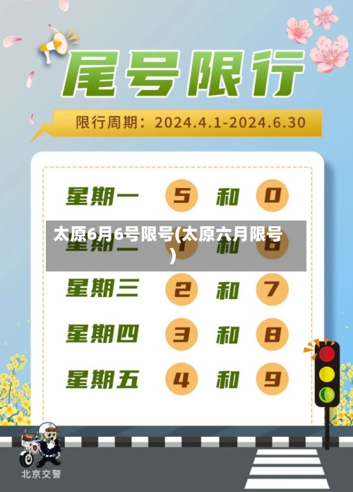 太原6月6号限号(太原六月限号)