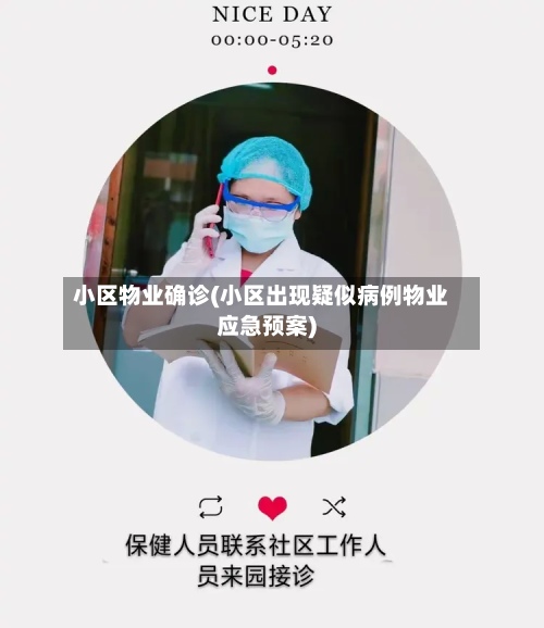 小区物业确诊(小区出现疑似病例物业应急预案)-第2张图片