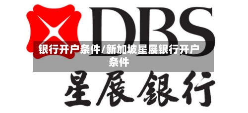 银行开户条件/新加坡星展银行开户条件-第2张图片