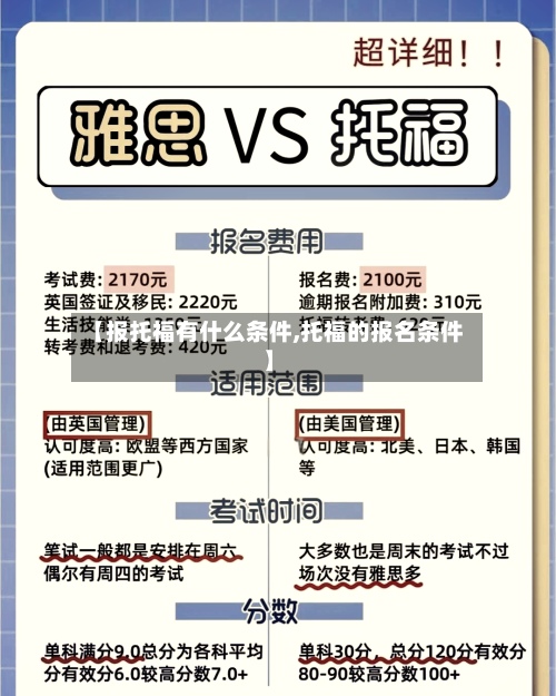 【报托福有什么条件,托福的报名条件】