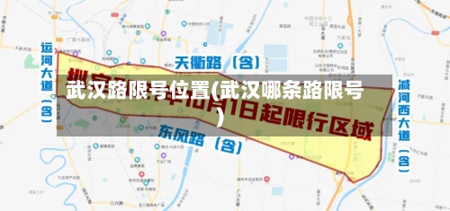 武汉路限号位置(武汉哪条路限号)-第3张图片
