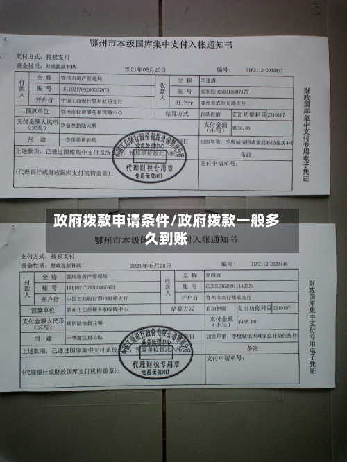 政府拨款申请条件/政府拨款一般多久到账