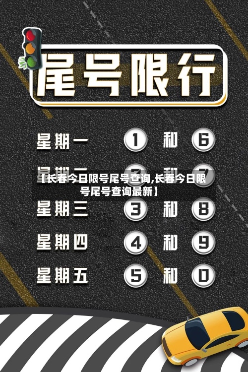 【长春今日限号尾号查询,长春今日限号尾号查询最新】-第2张图片