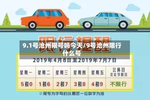 9.1号沧州限号吗今天/9号沧州限行什么号