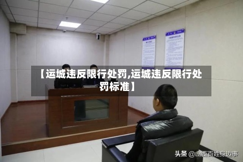 【运城违反限行处罚,运城违反限行处罚标准】-第2张图片
