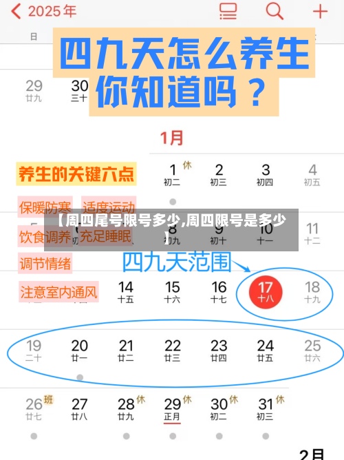 【周四尾号限号多少,周四限号是多少】-第2张图片