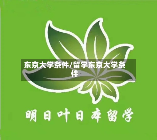 东京大学条件/留学东京大学条件