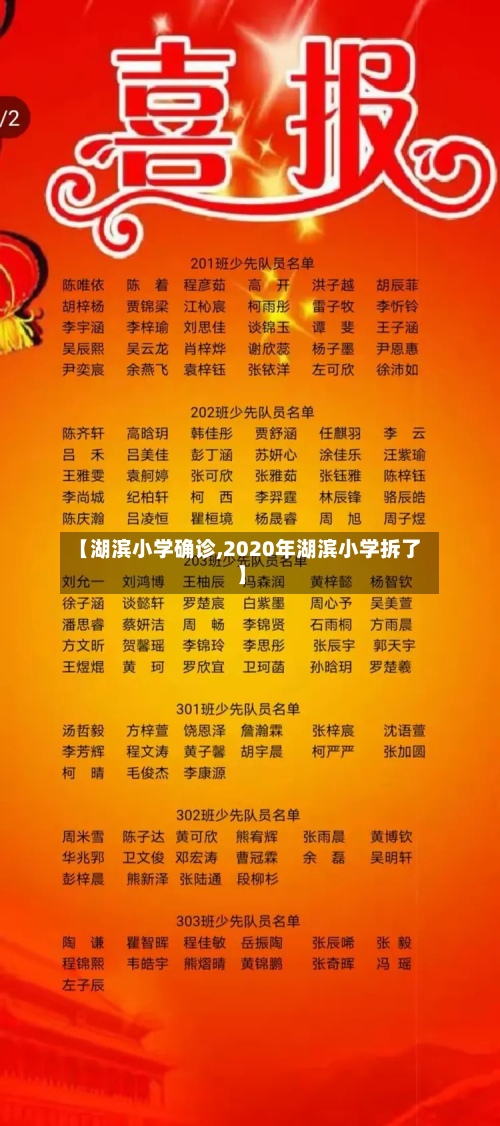 【湖滨小学确诊,2020年湖滨小学拆了】