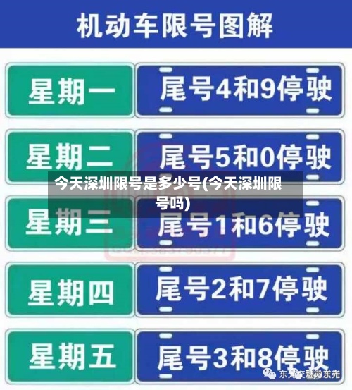今天深圳限号是多少号(今天深圳限号吗)-第2张图片