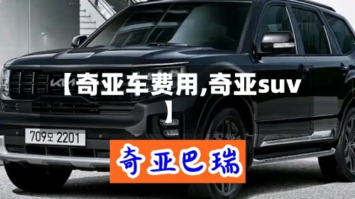 【奇亚车费用,奇亚suv】-第2张图片