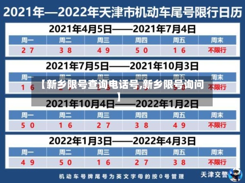 【新乡限号查询电话号,新乡限号询问】-第3张图片