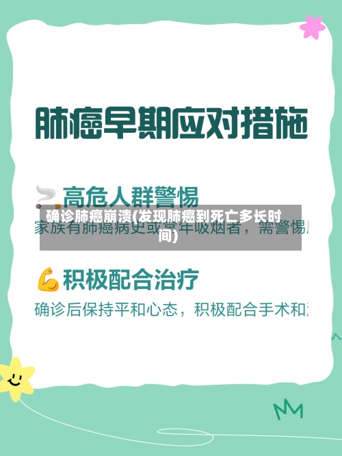 确诊肺癌崩溃(发现肺癌到死亡多长时间)
