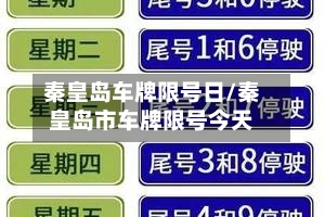 秦皇岛车牌限号日/秦皇岛市车牌限号今天-第2张图片