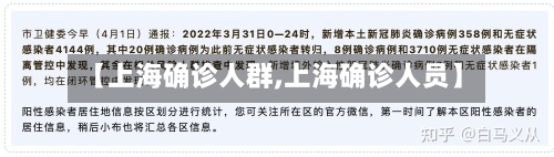 【上海确诊人群,上海确诊人员】-第3张图片