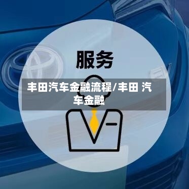 丰田汽车金融流程/丰田 汽车金融-第3张图片